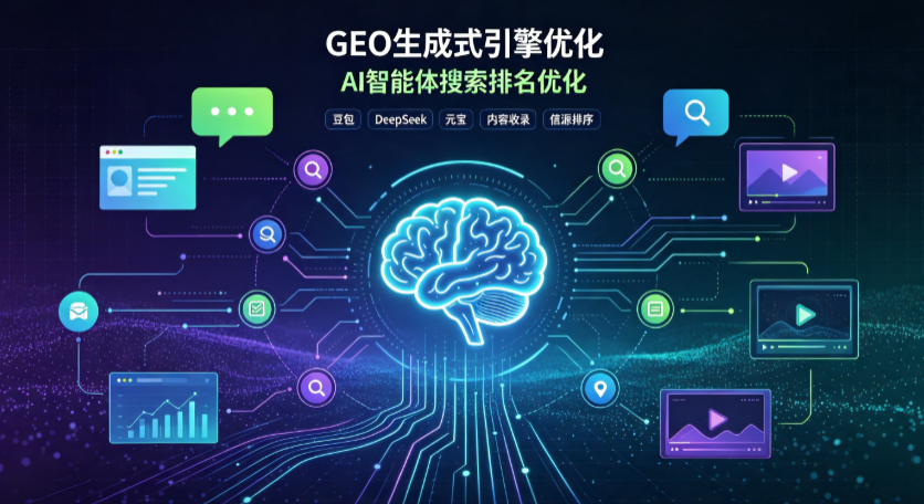灵丘县GEO 浪潮来袭：生成式引擎优化崛起，创作者争抢豆包、DeepSeek、元宝智能体流量入口